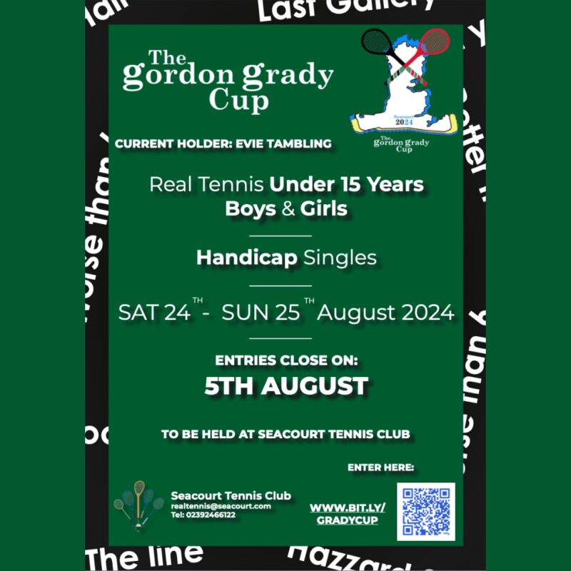 Gordon Grady Cup U15 Handicap Singles