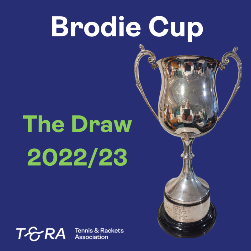 Brodie Cup Preliminary Matches 2022 Tennis Rackets Association