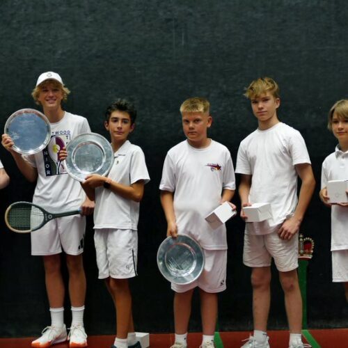 The British Junior Real Tennis Championships 2024  - Cover image